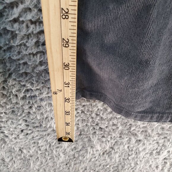 Banana Republic Jeans Womens 28 Gray Stretch Corduroy Straight Leg - Picture 8 of 10